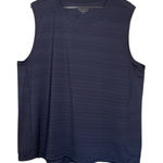 Athleta ‎ Women's Navy Blue Sleeveless Tank Top Athletic Workout Shirt 2X Photo 0