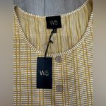 W5  Yellow Striped Women's Top 💛
*NEW WITH TAGS 🏷️ Photo 1