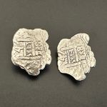 Accessocraft NYC Unique Amazing Vintage Screw Back Clip On Earrings Silver Photo 2