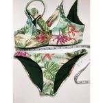 PilyQ New. PQ tropical reversible bandeau bikini set. M-top/S-bottom. Retails $1 Photo 6
