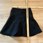 Akris  Punto Women’s Black Wool Fit and Flare Mini Skirt Size 4 Photo 1