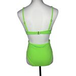 California Waves  Green Bikini Size Medium  Gently Used Photo 2