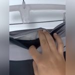 Nike Women’s Dri Fit Athletic Leggings with Glossy Logo Graphic Photo 6