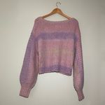 Urban Outfitters  Cassia Space-Dye V-Neck Sweater Photo 4