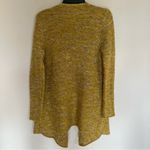 Aerie Women’s Opens Front Waterfall Cardigan Size Medium Yellow, Tan & White Photo 9