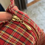 Vintage 90s Red Plaid Cropped Zip Jacket F Stop Grunge Tartan Indie Sleaze Sz 12 Photo 10