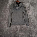 Betabrand knockout travel full zip hoodie jacket faux fur women's large Photo 2