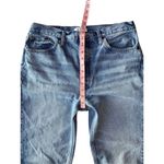 RE/DONE 70's Stove Pipe Straight Leg Jeans in Cool Medium Blue Photo 14