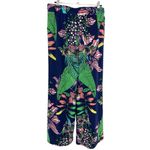 SANDIVA Tropical Swim Coverup Wideleg Pants Size‎ M Flowy Vacation Cruise Light Size M Photo 2