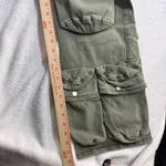 Akira NWT S Green Utility Cargo Pants Pockets Streetwear Y2K Grunge Cyberpunk Photo 6