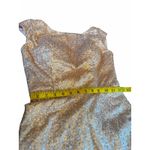 Morilee by Madeline Gardner Rose Gold Sequined Gown Photo 6