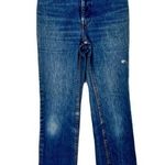 Levi's Vintage 70s Levi’s High Waisted 25035-0214 Orange Tab Bootcut Blue Jeans, Size 8 Photo 0