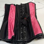 Top drawer by Daisy corsets Pink and black corset Size M Photo 1