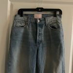 Revice Denim  Light Wash High Rise Button Fly Straight Leg Photo 2