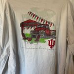 Champion Hoosiers White Long Sleeve Shirt Size 2XL Photo 4