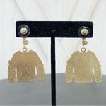 Serra  Ugly Sweater Rhinestone Dangle Earrings Holiday Christmas Photo 4