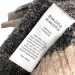 Joie  Plaid Cardigan V-Neck Sweater Beige Black Size Large Photo 7