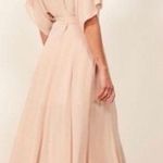 Reformation Blush Pink Winslow maxi dress Photo 1