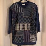 Together Vintage Navy Knit Sweater Blue Size undefined Photo 0