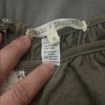 Threads 4 Thought 5/$10 item  Olive Top with Lace Detail Photo 1