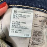 AG Adriano Goldschmied Stilt Roll-up Cigarette Roll-up Ripped/Plaid Jeans Photo 7