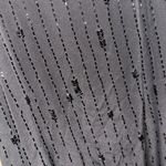 Eileen Fisher  silk dress lined NEW 10 beaded crepe Black Sequin Photo 2