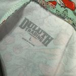 Duluth Trading Co Women's Leggings Size L All Over Green Garden Vegetable Print Size L Photo 2