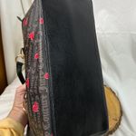 Juicy Couture  Black Tote with Pink Hearts‎ Valentines edition w/heart coin pouch Photo 7