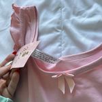 NWT Womens Size Large Pink Sleep Set Tank Top Shorts Butterflies Bows Coquette Photo 5