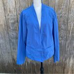 Torrid  Blue Open Front Blazer Size 3 Photo 1