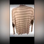 Market & Spruce Long Sleeve Caramel Striped Top- Size: Large Photo 1