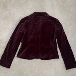Tommy Hilfiger Vintage Velvet Blazer Suit Jacket Size Medium I Burgundy I Photo 1