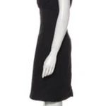 ABAETÉ | Size 4 | Black Strapless Gathered Pleated Bust Halter Mini Sheath Dress Photo 1