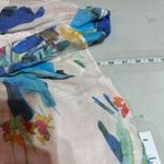 Zac and Rachel Women's Floral Crochet Lace Peasant Top Blouse Multicolor Size XL Photo 8