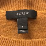J.Crew  tan/rust novelty print sweater women’s size XXS wool rabbit hair‎ Photo 3