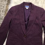 Pendleton  purple one button wool blazer 10 petite Photo 1