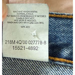 Levi's Vintage 512 Womens Size 33" Mom Jean Blue Denim Straight Heavy Y2K Photo 2