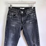Moussy Vintage Black Distressed Velma Skinny Jeans sz 26 Photo 7