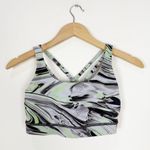 Lululemon  Energy Bra High Neck Medium Support Paint Glide Warp Multi Photo 2