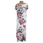 Altar'd State Altar’d State Floral Off-Shoulder Maxi Dress Sz S Photo 2