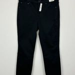 J.Crew 9" Mid Rise Vintage Slim Straight Jean Stay Black Wash Black US 29 NWT Photo 3