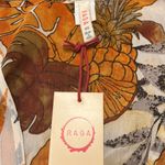 Raga Hidden palms wrap top. Brand new. Beautiful print and happy colors. Photo 4