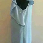 BCBG Maxazria Ice Blue Flutter Sleeve Shift Dress Size XS Photo 2