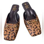 Sam Edelman NEW  Ollie Square Toe Bit Mule (Women) 8M, GRANADA TAN Animal Print Photo 7