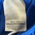 Nike Athletic Shorts Womens S Blue Dri-FIT Striped Quick Dry Athleisure Fitness Photo 3