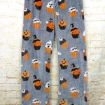 Daydream Berkshire Home Pajama Large Plush Fleece Halloween Cupcake Lounge Pants Photo 0