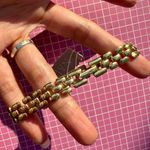 Nadri Matte Brass Cuban Elegant Gold Photo 1