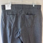 Retrology Plus Sz 18W High Rise Stretch Pull On Gray Pants Classic Fit Pockets Photo 5