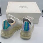 Alexander McQueen  White and Cream Sneakers Photo 1