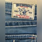 True Religion Medium Wash Mid Rise Denim Knee Length Cuffed Bermuda Shorts 29 Photo 6